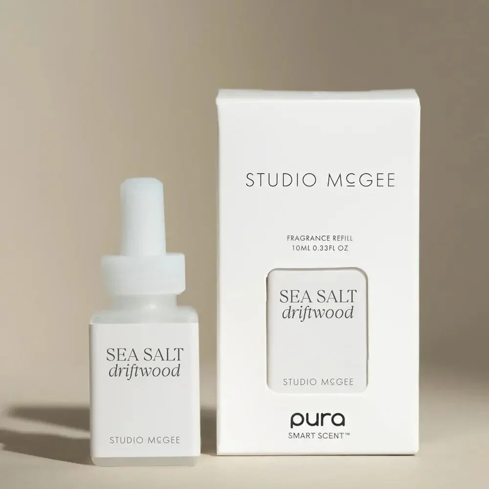 Pura Studio McGee Fragrance Refills 2 Pack White Bergamot & Sea Salt 10mL